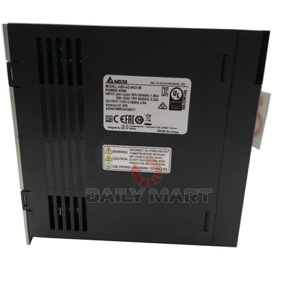 new DELTA ASD-A2-0421-M AC Servo Drive - DELTA