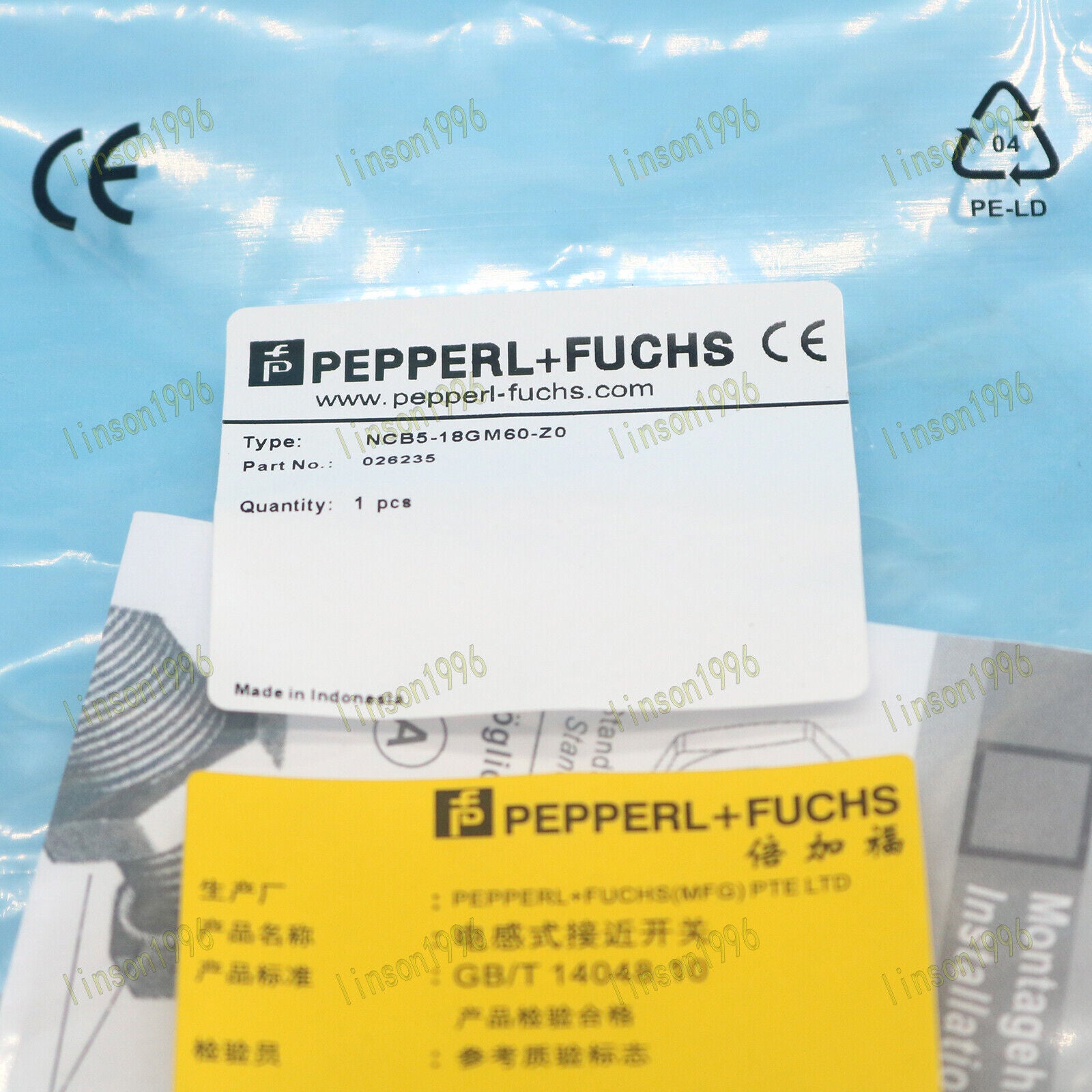 NCB5-18GM60-Z0 Sensor Pepperl+Fuchs FAST SHIP - PEPPERL+FUCHS
