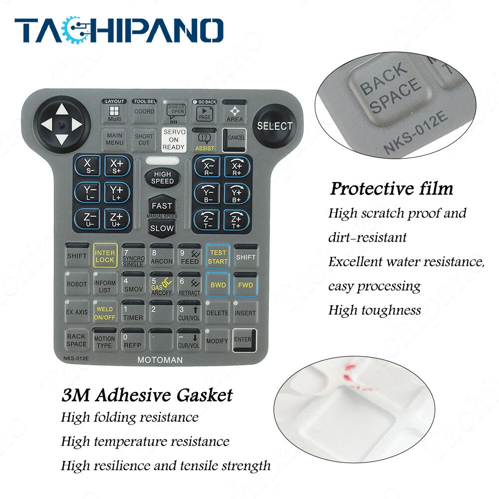 new Plastic Case for Yaskawa NX100 JZRCR-NPP01-1 with Touch Screen & Film & LCD - YASKAWA