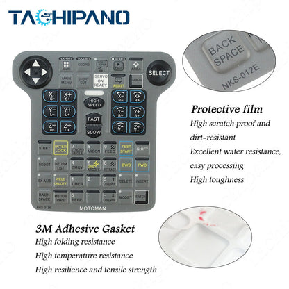 new Plastic Case for Yaskawa NX100 JZRCR-NPP01-1 with Touch Screen & Film & LCD - YASKAWA
