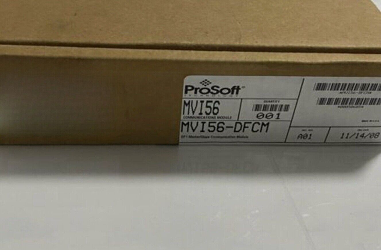 PROSOFT MVI56-DFCM Communication Module | Factory Sealed | New Original | PROSOFT MVI56-DFCM Module | PROSOFT MVI56-DFCM | PRO-SOFT MVI56-DFCM | PRO-SOFT MVI56-DFCM Module - PROSOFT