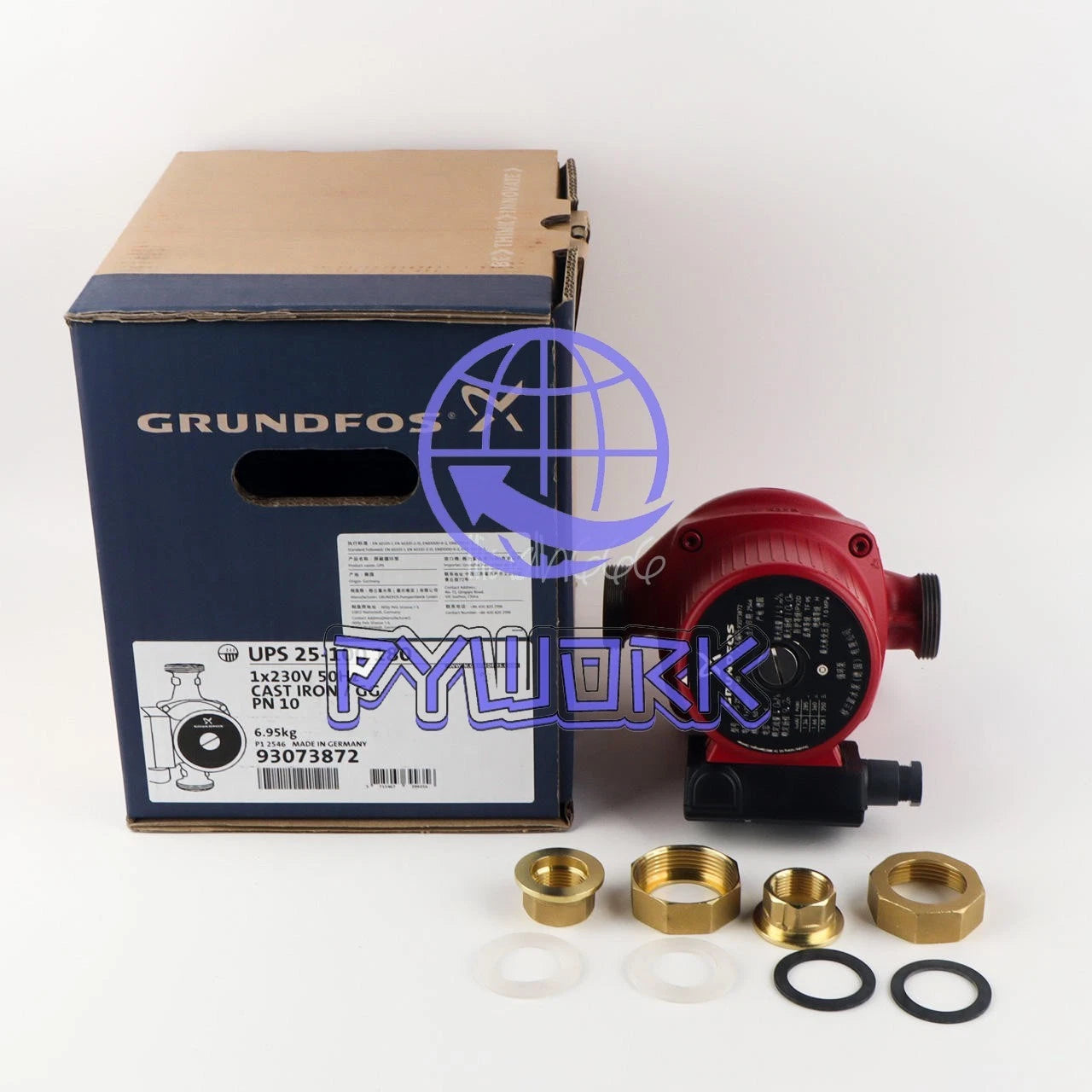 1Pcs Grundfos UPS25-100 180 Water pump UPS25-100/180