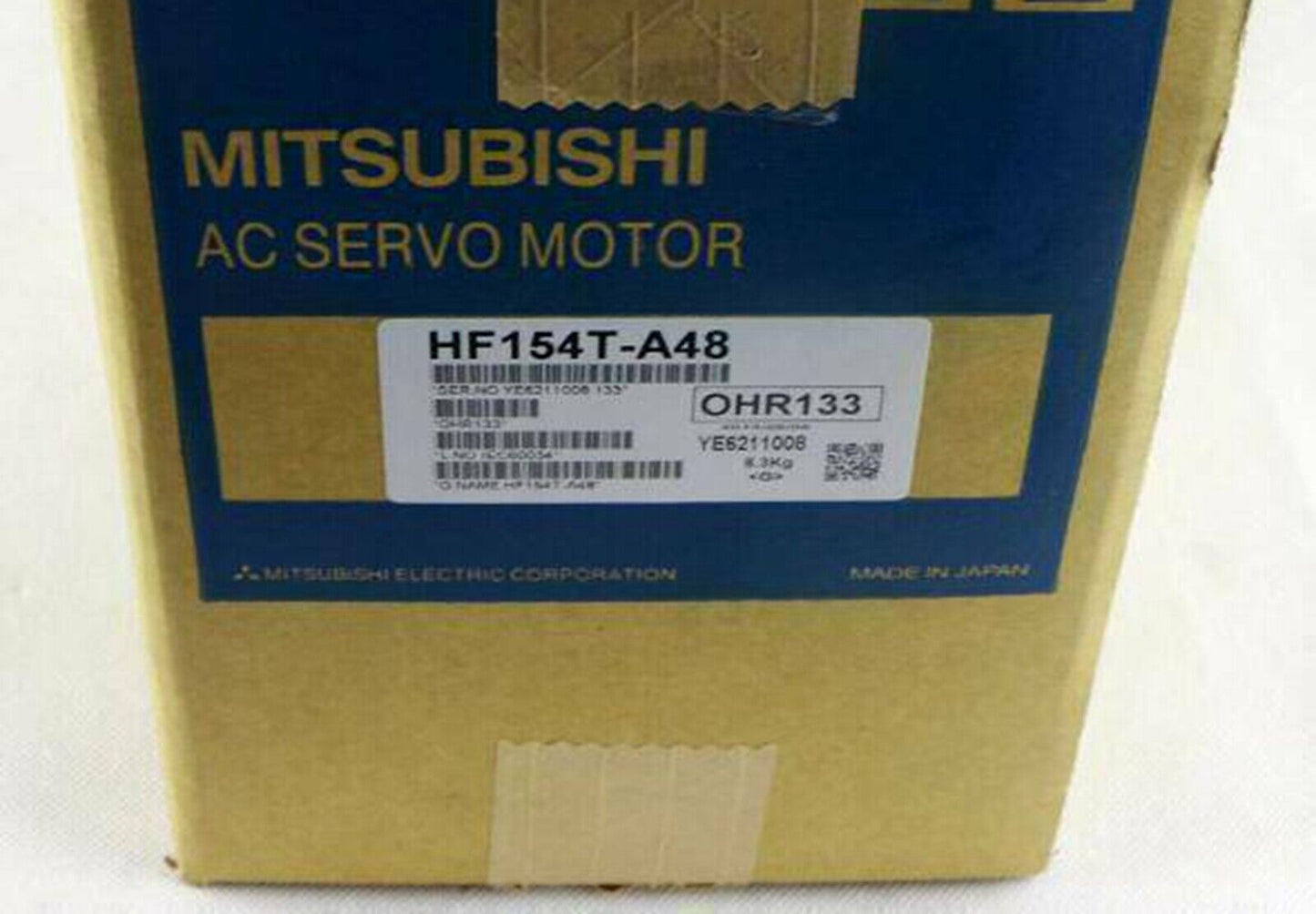 Mitsubishi HF154T-A48 Servo Motor - MITSUBISHI