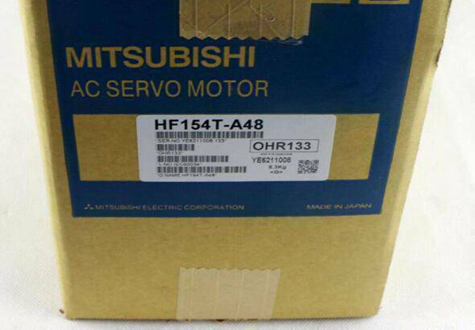 Mitsubishi HF154T-A48 Servo Motor - MITSUBISHI