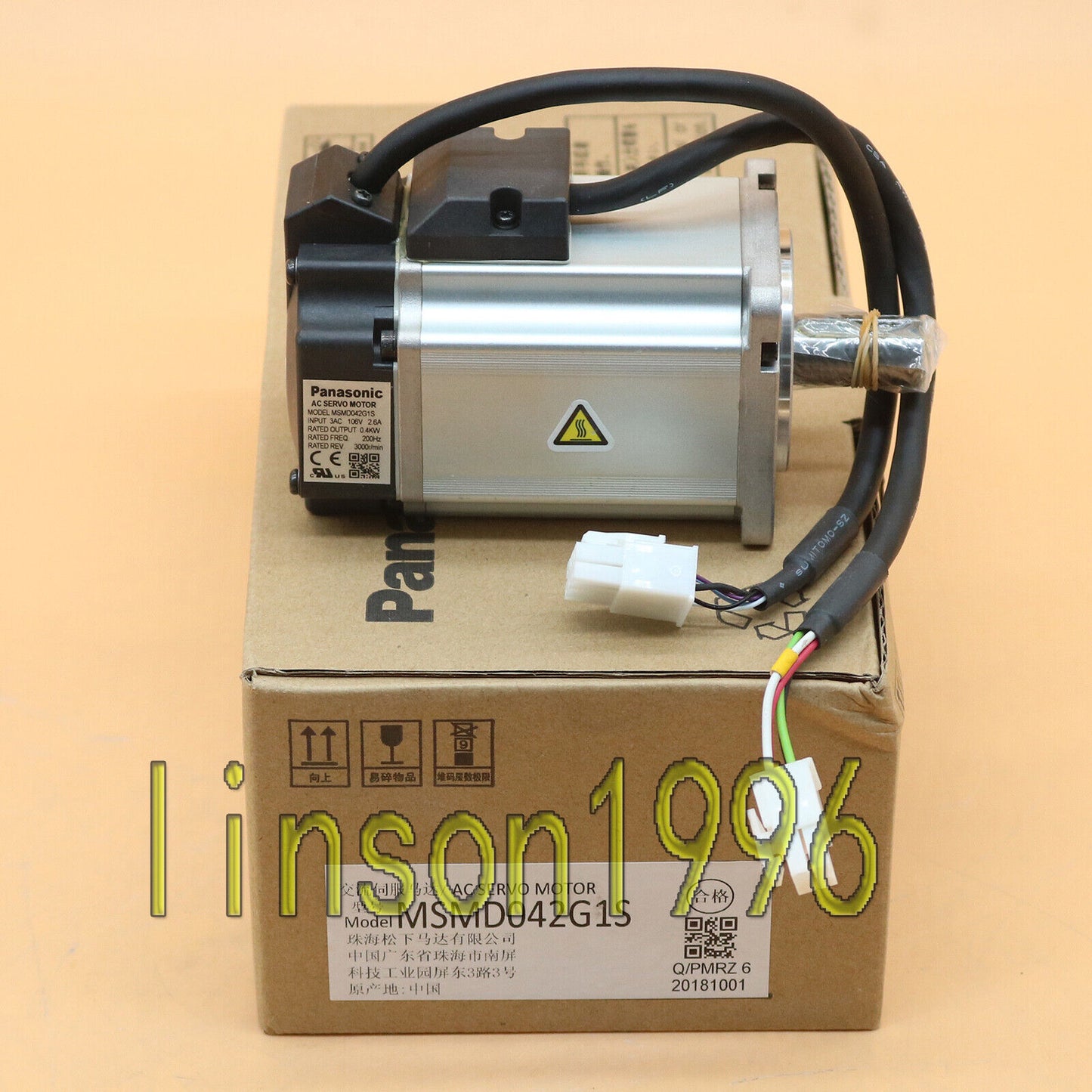 New Panasonic MSMD042G1S Servo Motor in Box - PANASONIC