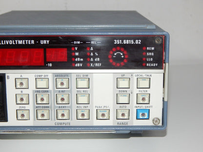 Rohde & Schwarz URY-B2 Millivoltmeter - ROHDE & SCHWARZ