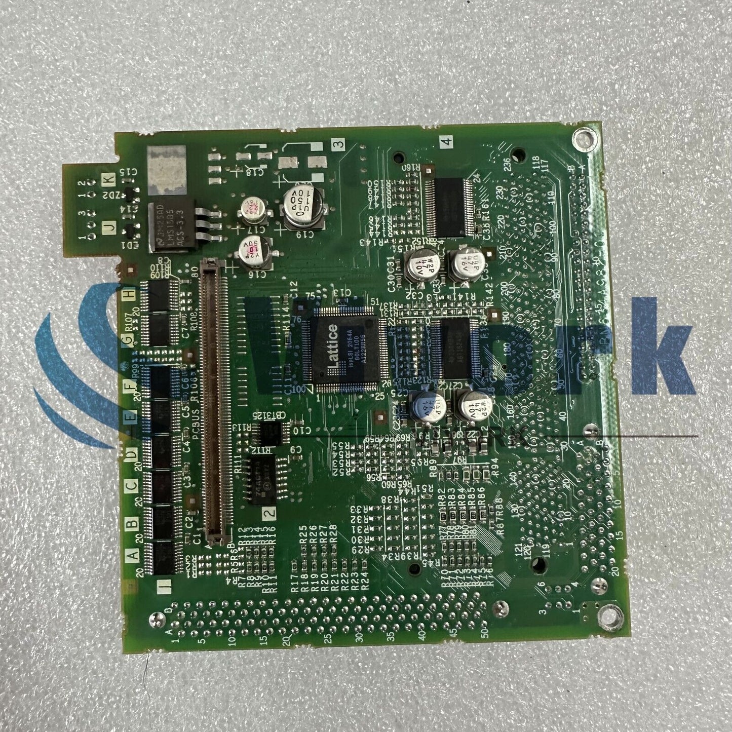 used Mitsubishi HR123A PC BOARD POWER SUPPLY CARD CNC - MITSUBISHI