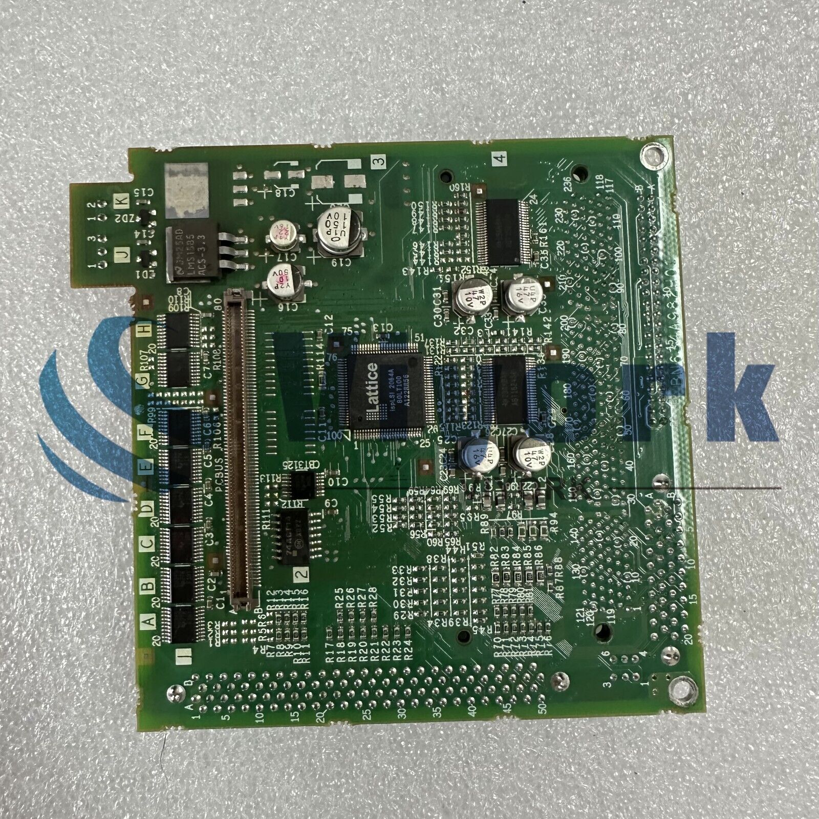 used Mitsubishi HR123A PC BOARD POWER SUPPLY CARD CNC - MITSUBISHI