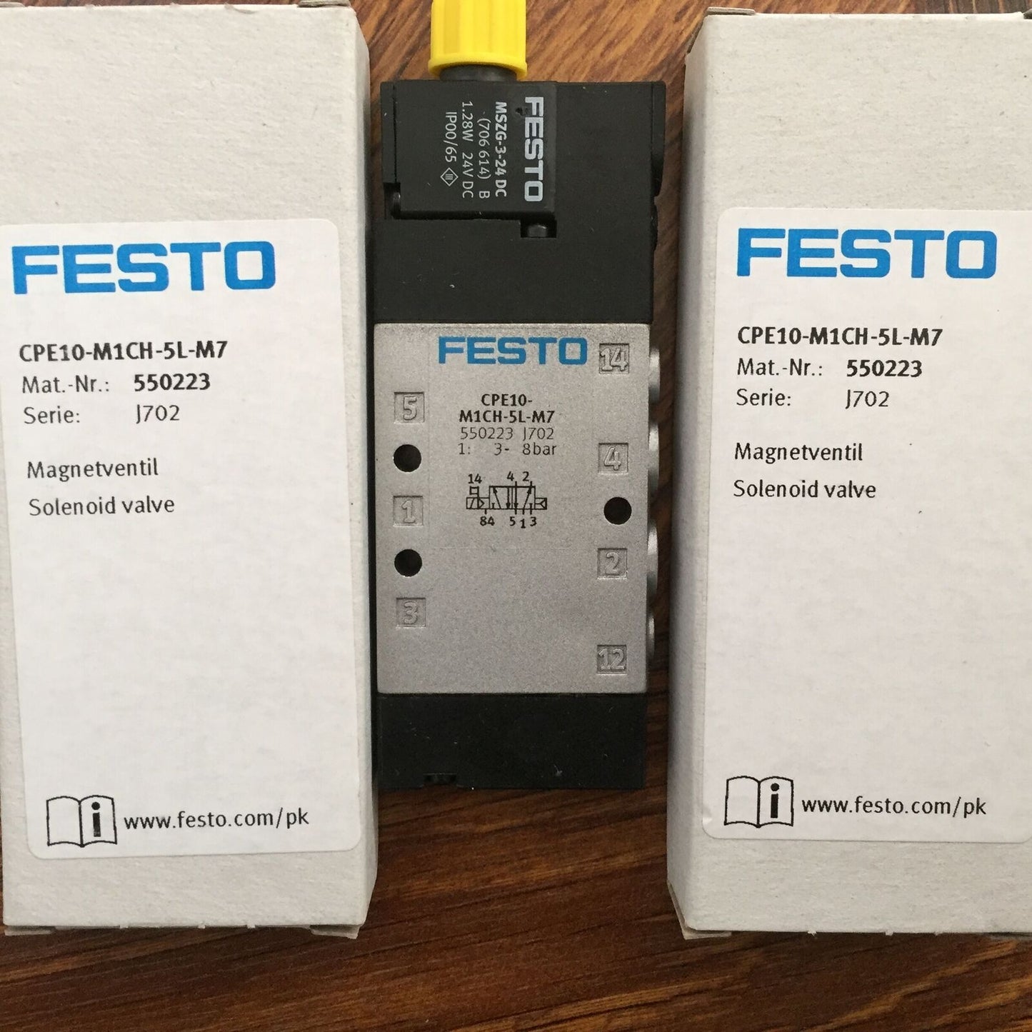 FESTO CPE10-M1CH-5L-M7 Solenoid Valve - FESTO
