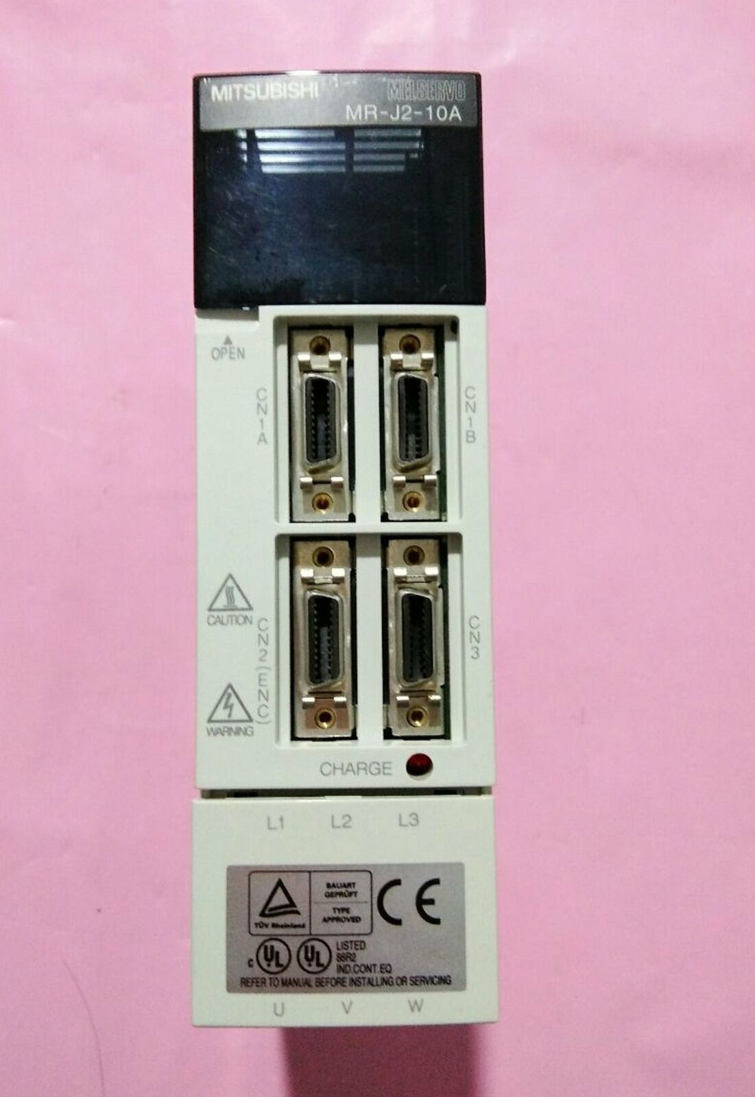 used Mitsubishi MRJ210A AC Servo Drive 100W Tested Good - MITSUBISHI