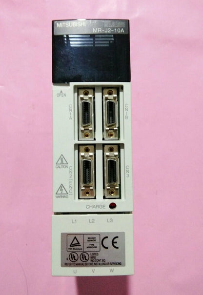 used Mitsubishi MRJ210A AC Servo Drive 100W Tested Good - MITSUBISHI