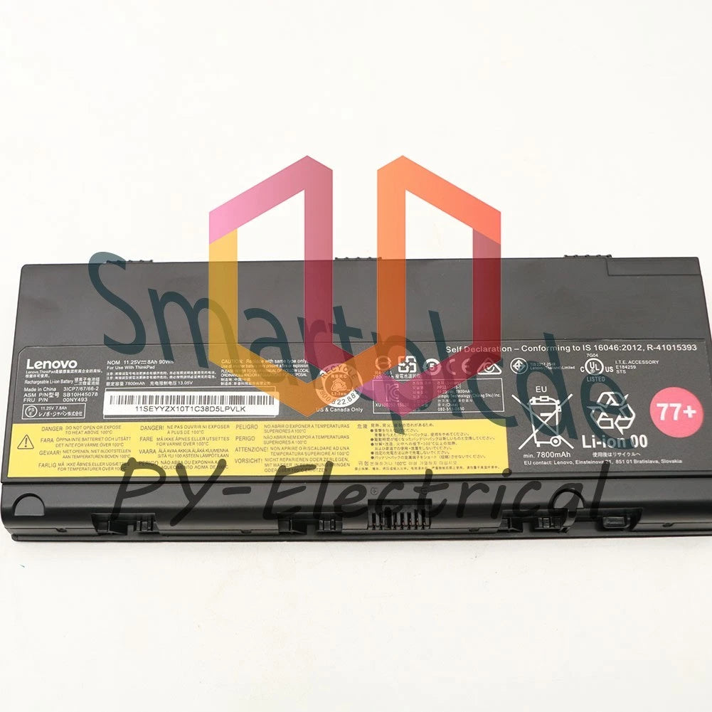 L17M6P51 01AV496 SB10K97635 Battery For Lenovo Thinkpad P50 P51 P52 77++