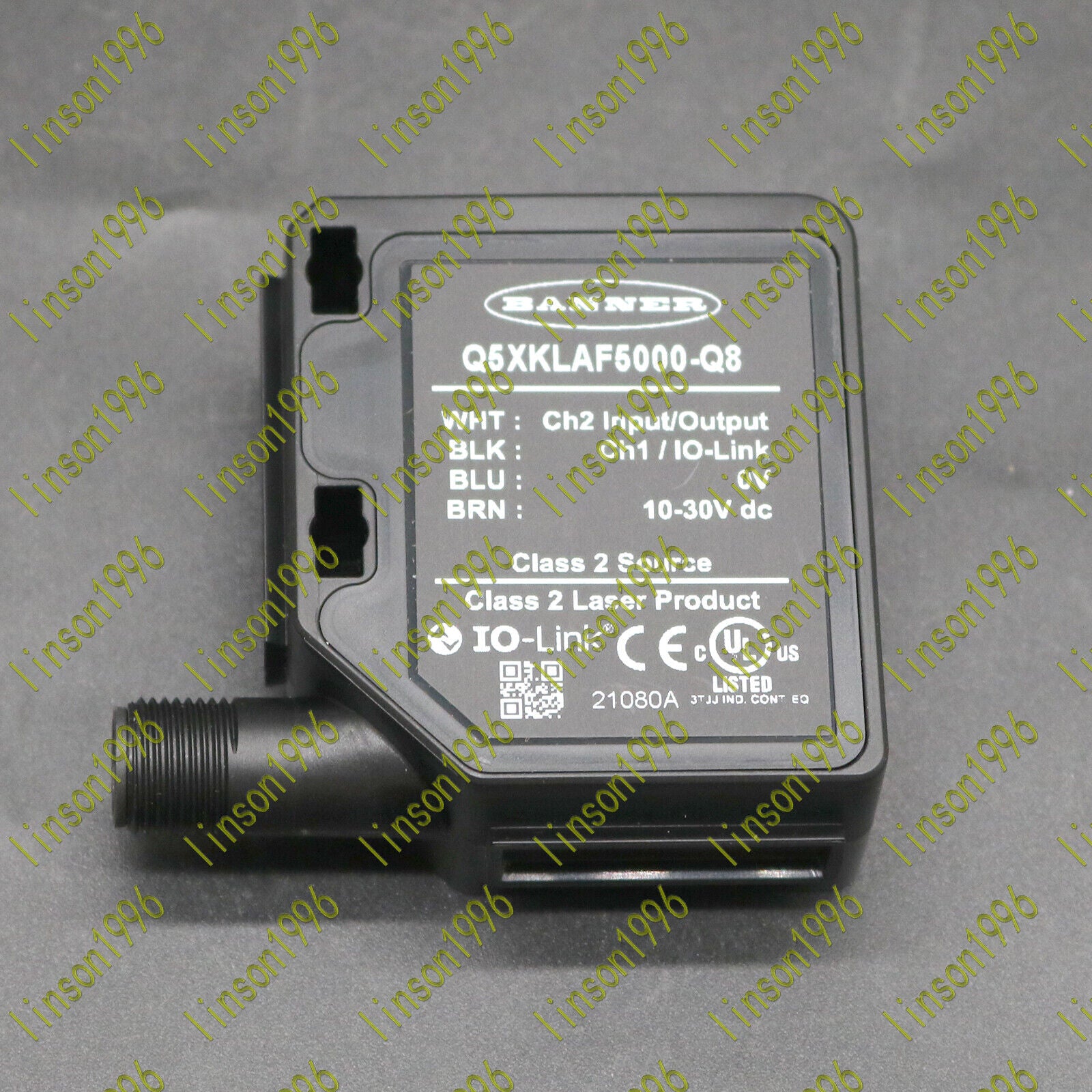 New 1PC BANNER Q5XKLAF5000-Q8 Laser Sensor - BANNER
