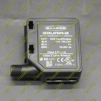 New 1PC BANNER Q5XKLAF5000-Q8 Laser Sensor - BANNER