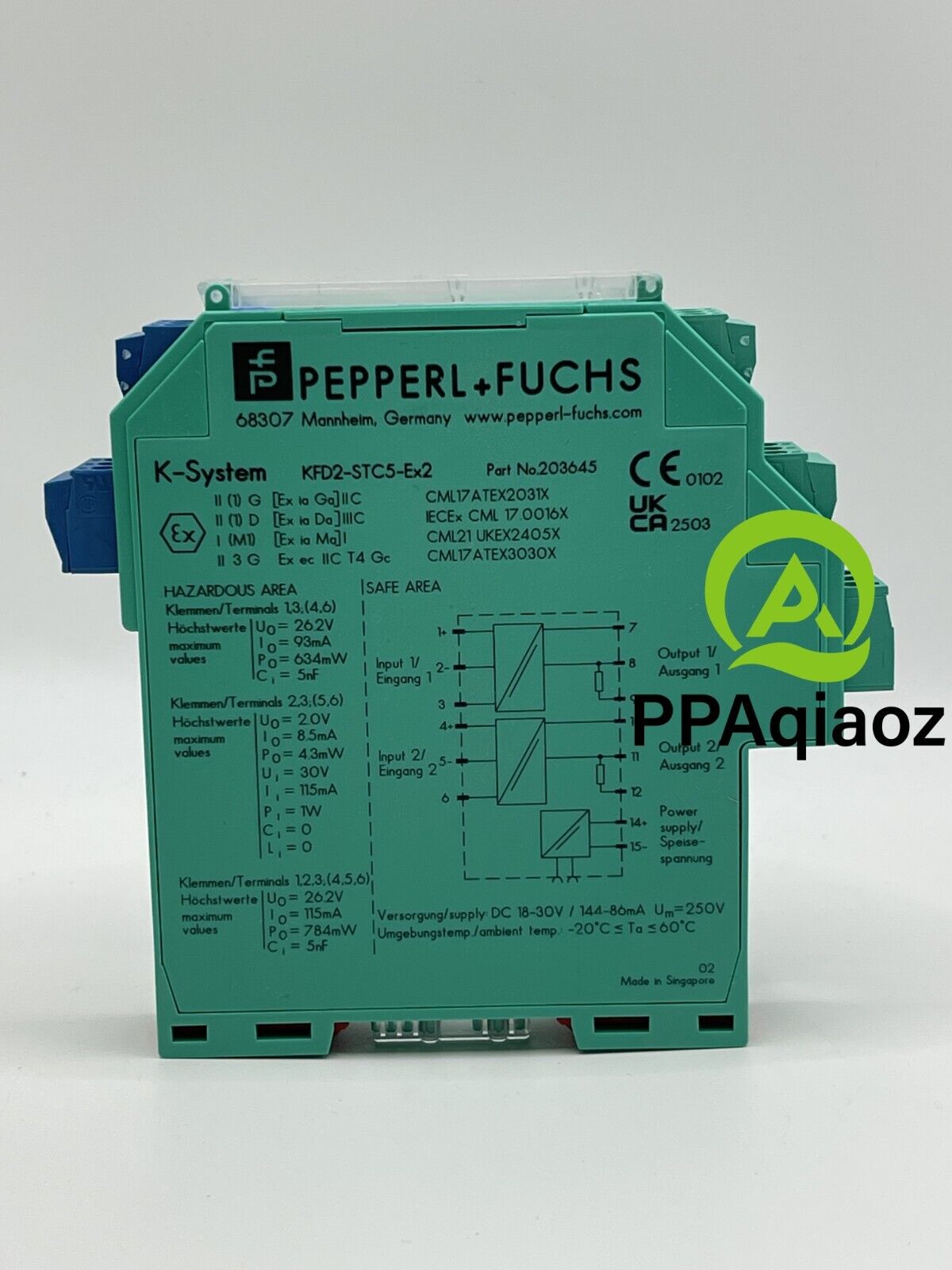 Exclusive Pepperl + Fuchs KFD2-STC5-EX2: Rapid Delivery Professional Model - PEPPERL + FUCHS