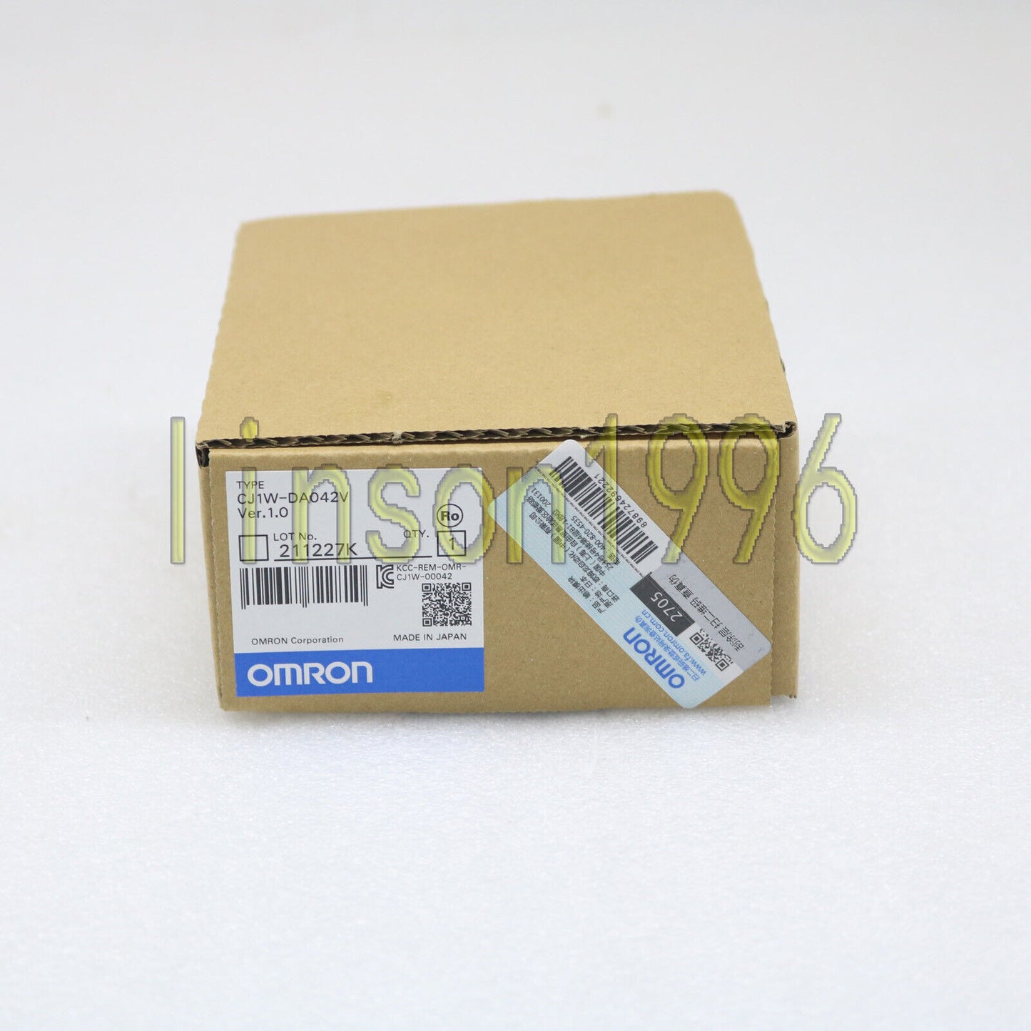 Omron CJ1W-DA042V 1-PC Analog Output Unit - OMRON