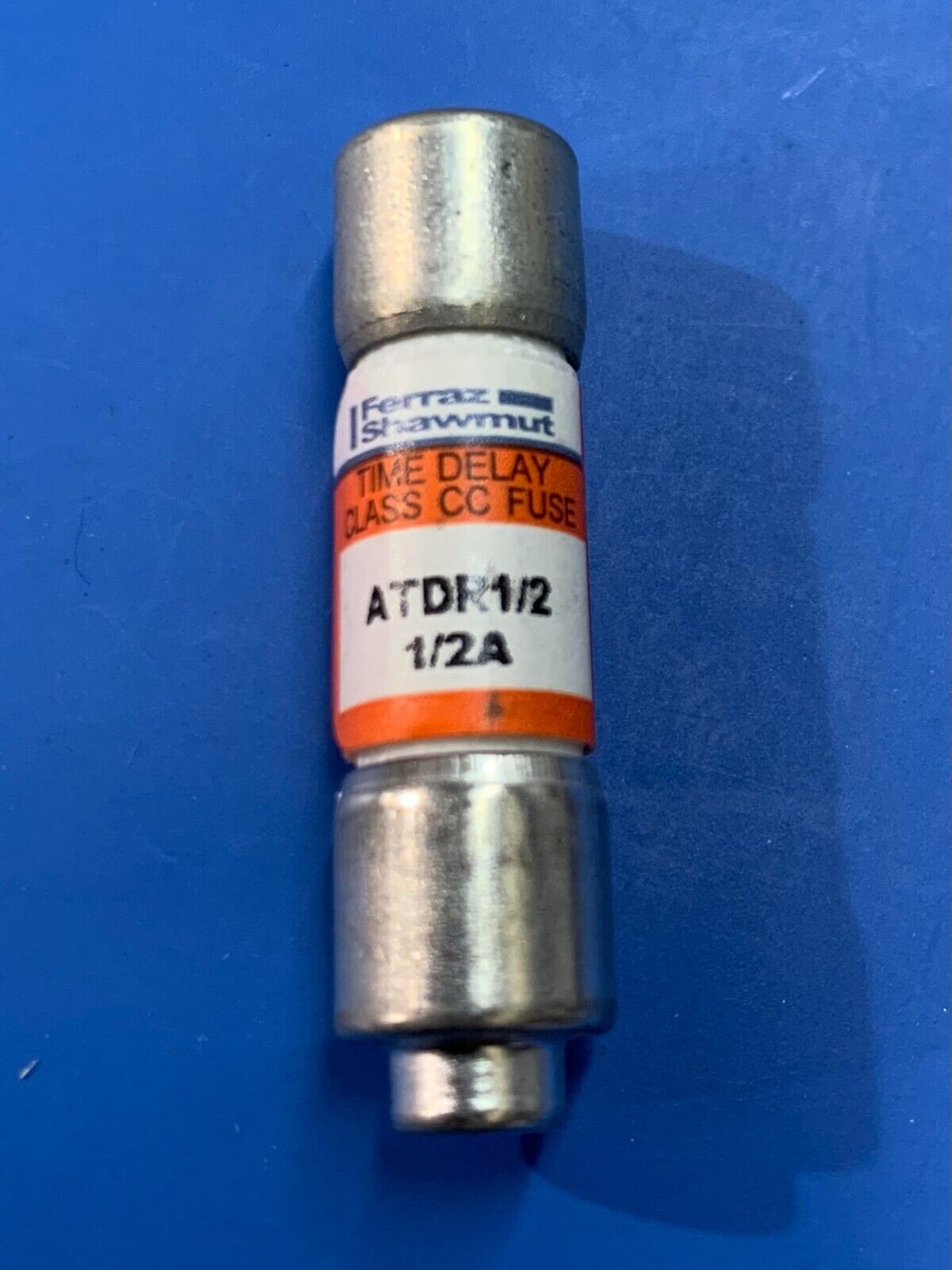 used FERRAZ SHAWMUT MERSEN ATDR1/2, 600VAC TIME DELAY FUSE