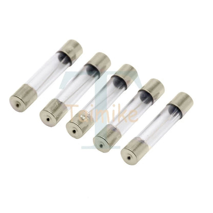 [10x] 3A 250V Fast Blow Fuse Glass Tube Fuse 3 Amp Fuse 6X30mm