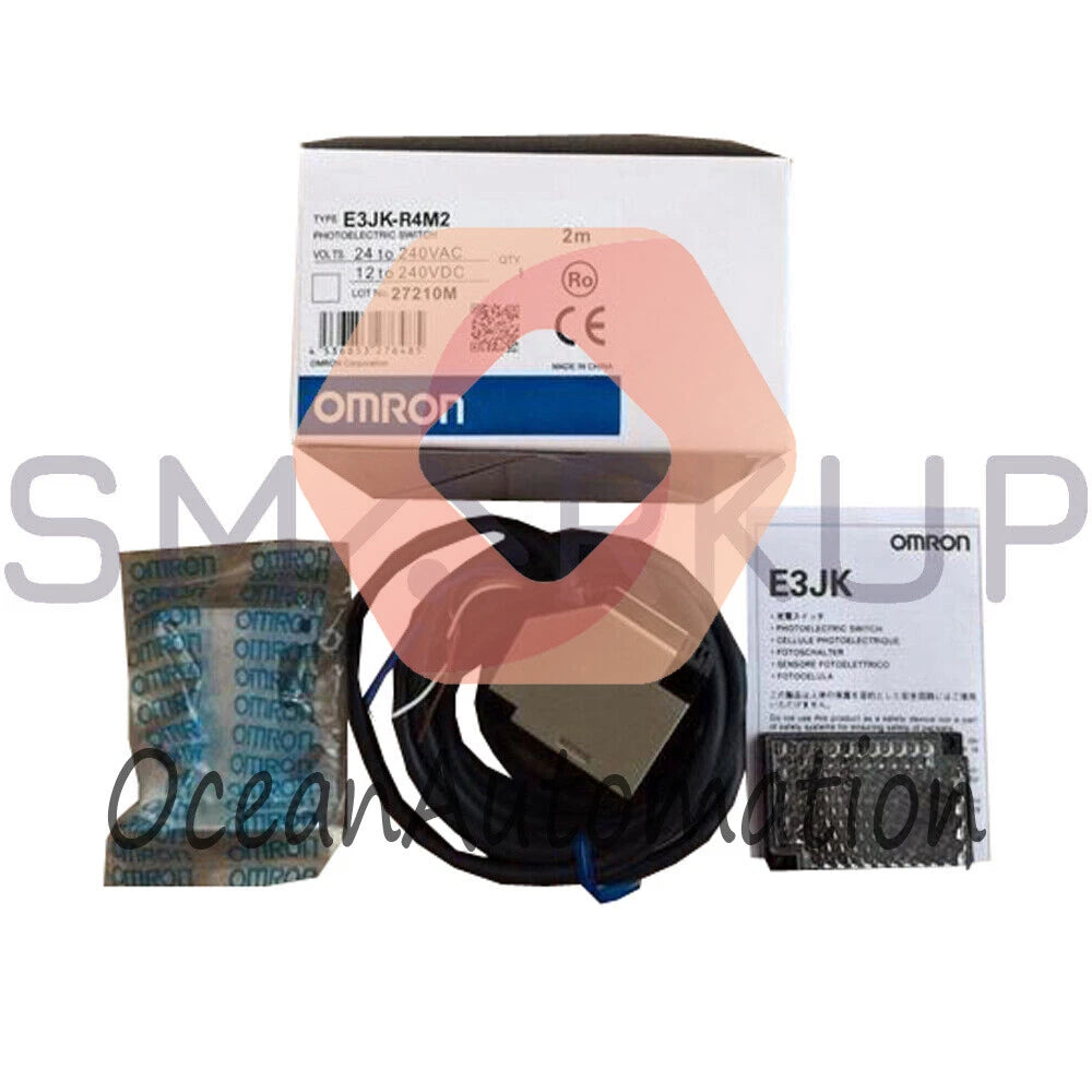 OMRON E3JK-R4M2 Photoelectric Switch 4M Range 12-240VDC