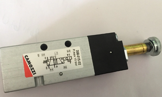 CAMOZZI 358-015-02 PLC Solenoid Valve Monostable Spring - CAMOZZI