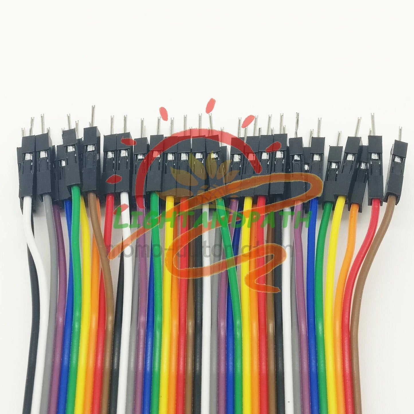 40pcs*10CM Dupont Male To Male Jumper Wire Ribbon Cable for Breadboard 1PCS