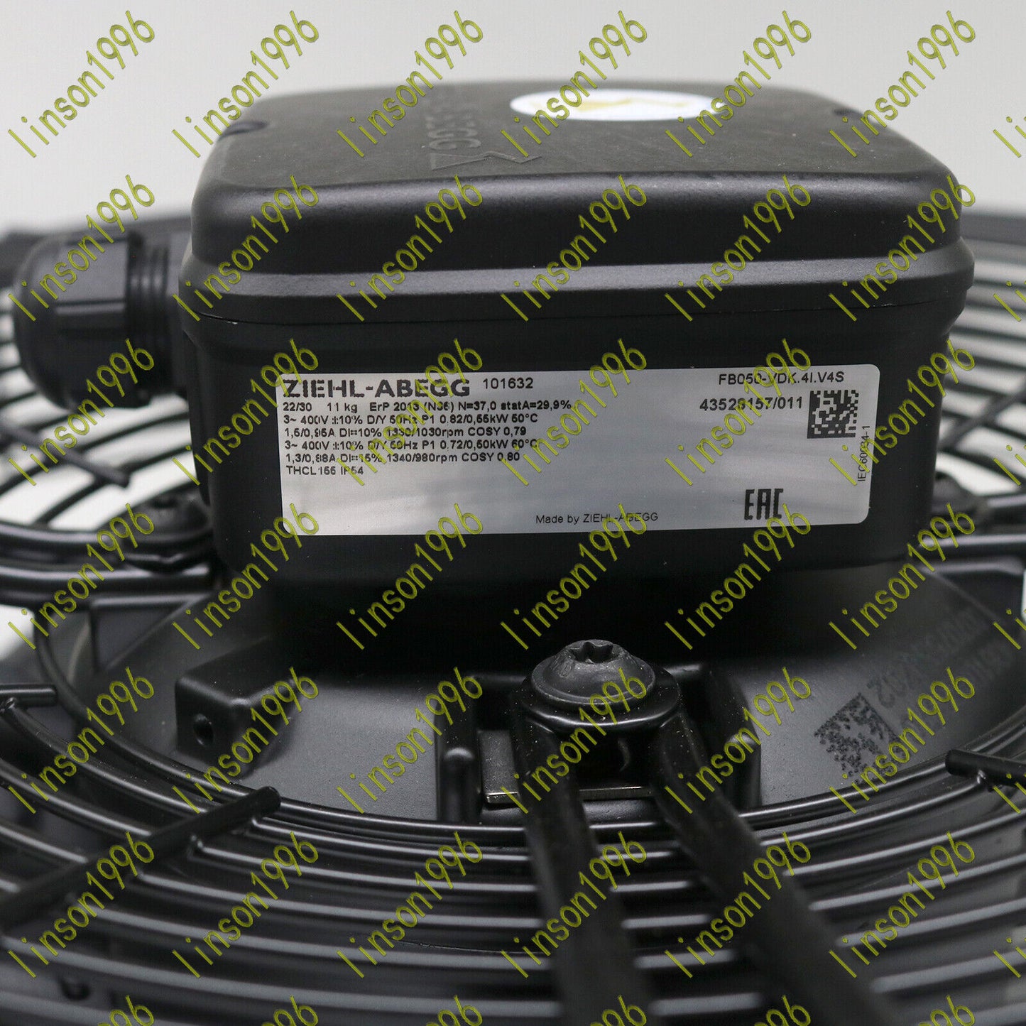 ZIEHL-ABEGG FB050-VDK.4I.V4S Axial Flow Fan - ZIEHL-ABEGG