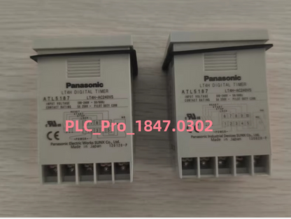 new Panasonic LT4H-AC240VS 240VAC Panel-Mount Programable Digital Timer