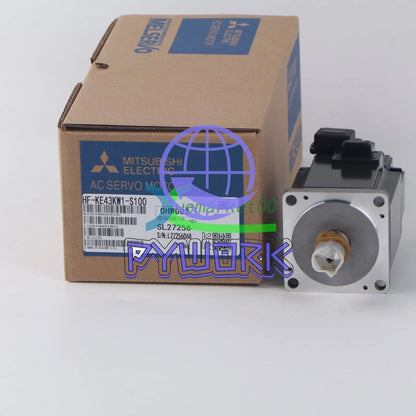 1Pcs Mitsubishi servo motor HF-KE43KW1-S100