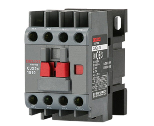 Delixi CJX2s-18 Series 18A, AC Contactor (1NO+1NC,1NO,1NC)   #DEL