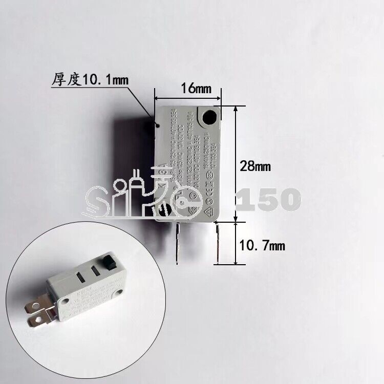 Water Pump Microswitch Pressure Switch KW3A 16A/250V Two-Pin NO - XYZ ELECTRONICS