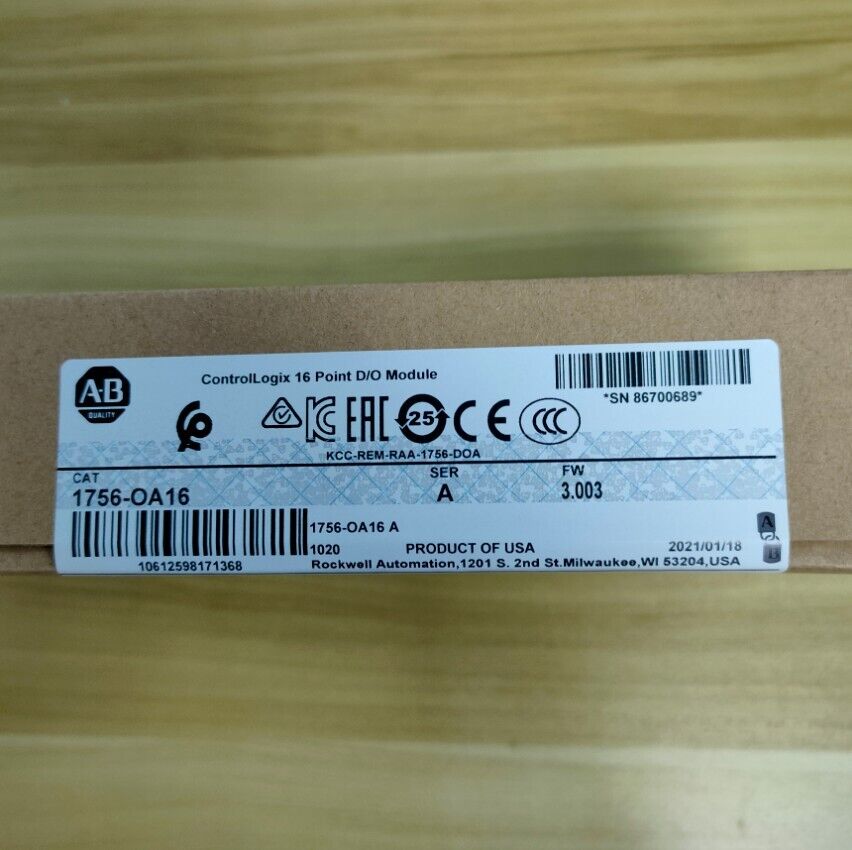 Control Logix 16 Point Module 1756OA16 New Factory Sealed - CONTROL LOGIX