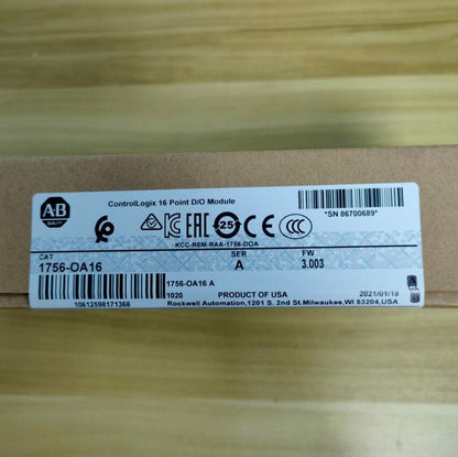 Control Logix 16 Point Module 1756OA16 New Factory Sealed - CONTROL LOGIX
