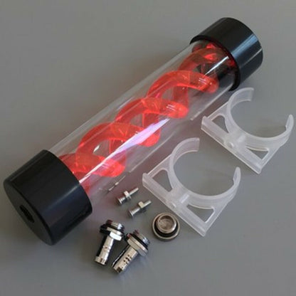 new Computer water cooling diameter 4.5CM length 20CM T water tank + outer 9.2 plug