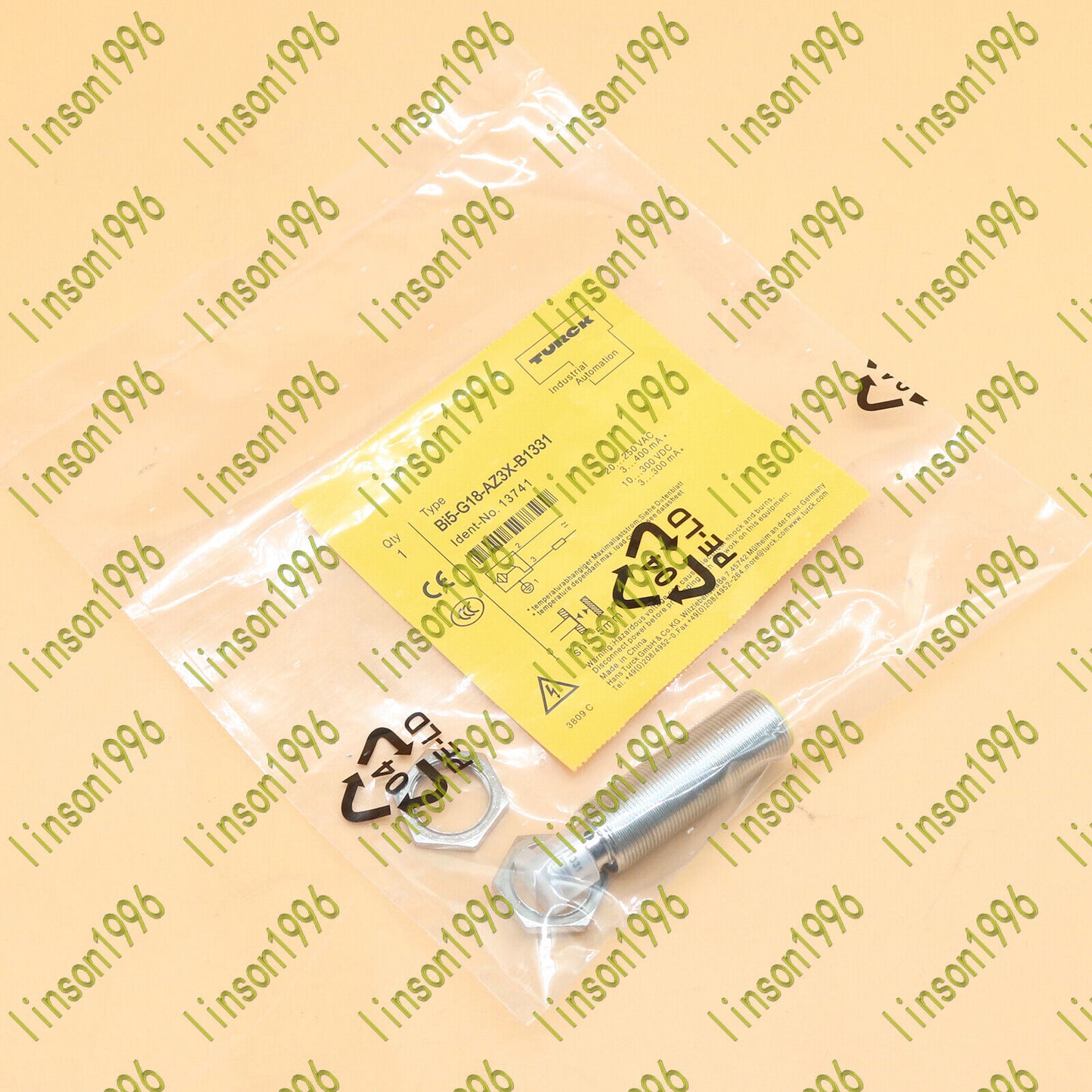TURCK Proximity Switches BI5-G18-AZ3X-B1331 - TURCK