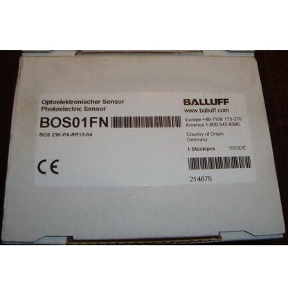ONE BALLUFF Proximity Sensors BOS 23K-PA-RR10-S4 - ONE BALLUFF