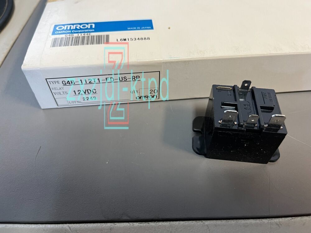new Omron G4B-112T1-FD-US-RP 12VDC General Purpose Relay 25A 12VDC 4 Pins x1PC - OMRON