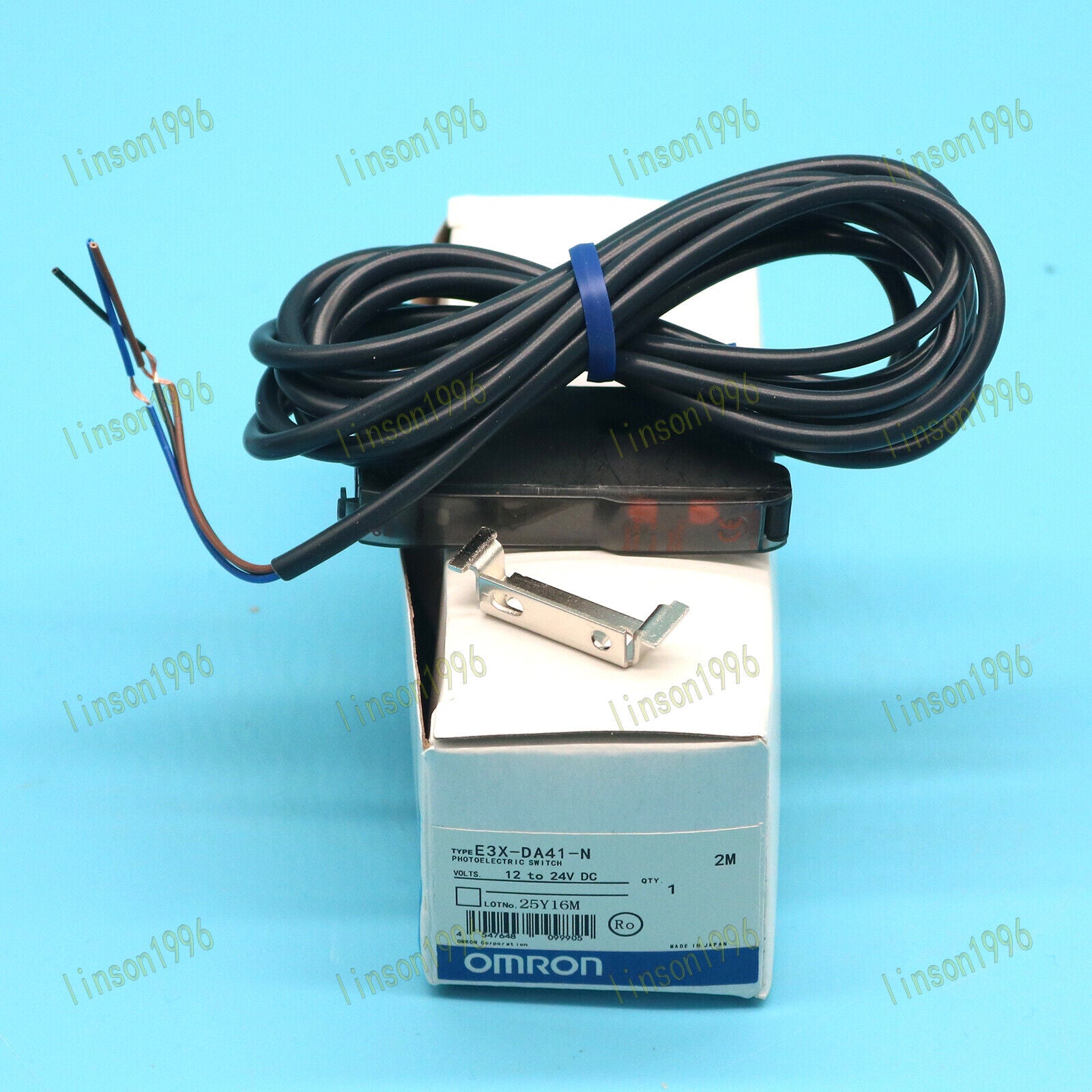 New One Omron E3X-DA41-N Photoelectric Switch 12-24VDC In Box Ship - OMRON
