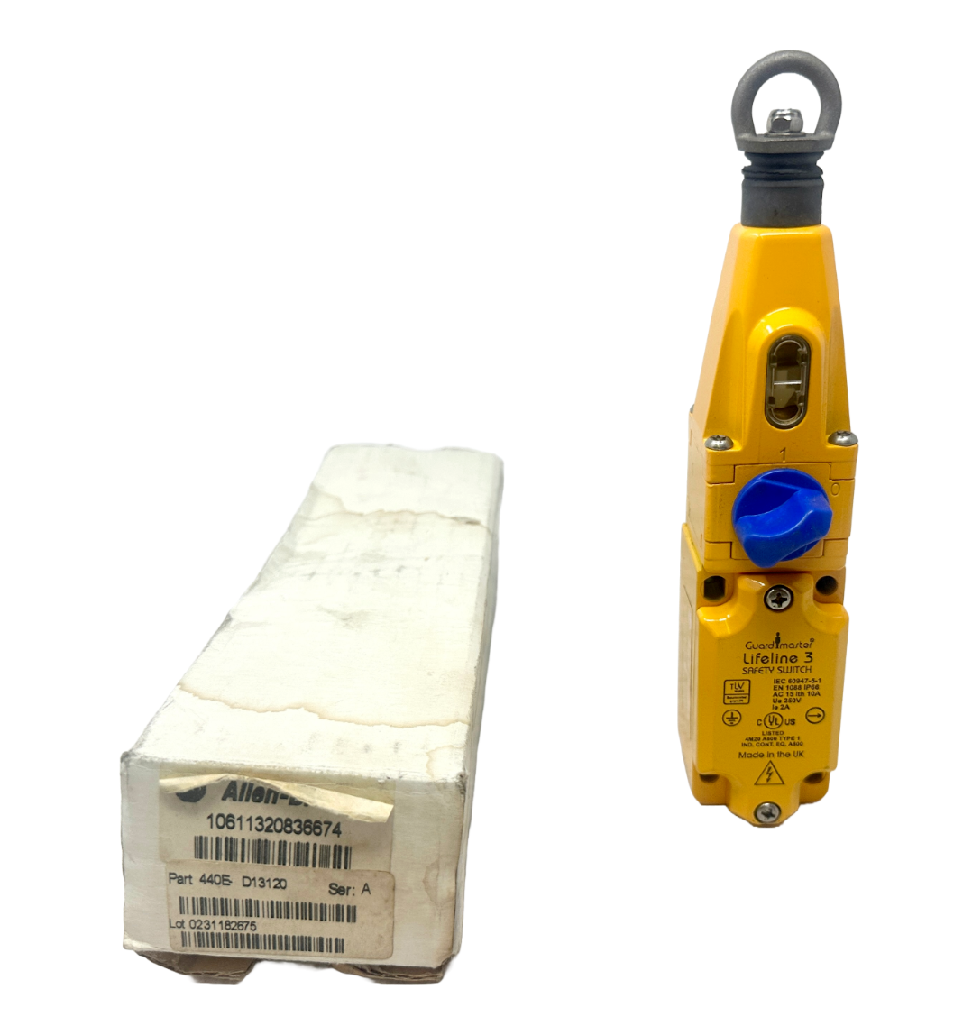 new Allen Bradley 440E-D13120 Guardmaster Lifeline 3 Safety Switch - ALLEN BRADLEY