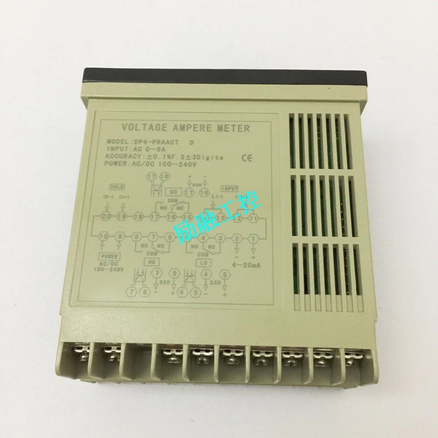 1pcs TOKY DP4-PRAACT four-and-a-half upper and lower limit alarm AC ammeter