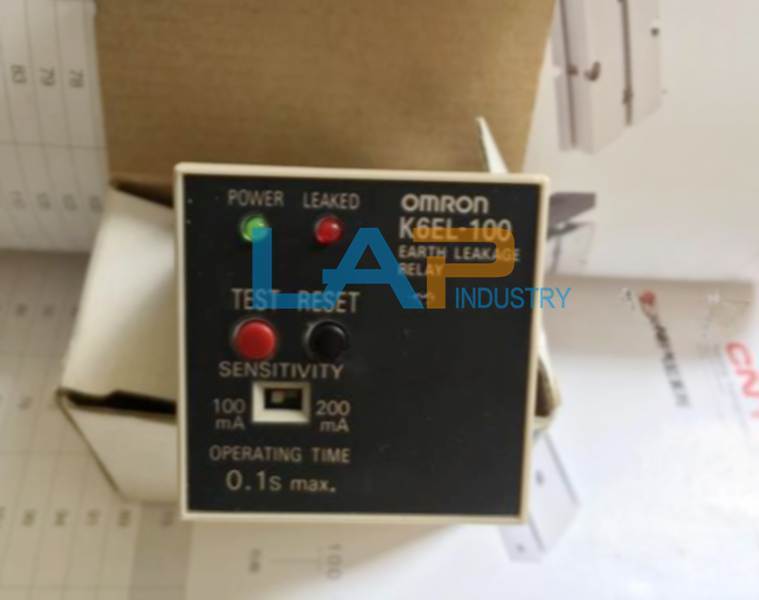 OMRON K6EL-100 Leakage Detection Relay - 1PCS New - OMRON