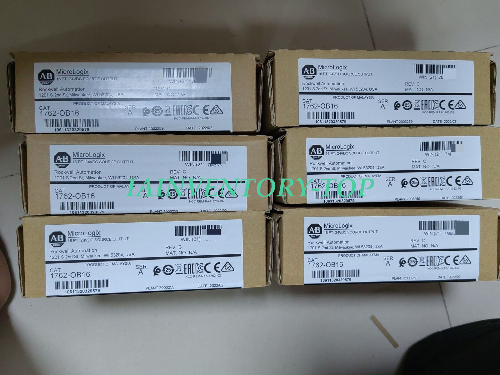 Allen Bradley New 1762-OB16 16 PT 224VDC Source Module Fast Ship - ALLEN BRADLEY