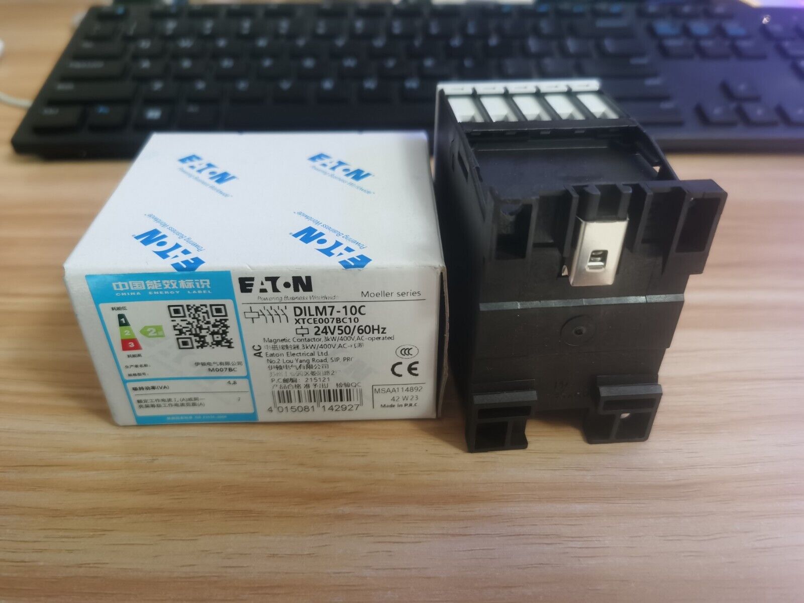 new 1PCS  Eaton Moeller DILM7-10C XTCE007BC10 AC Contactor 24VAC