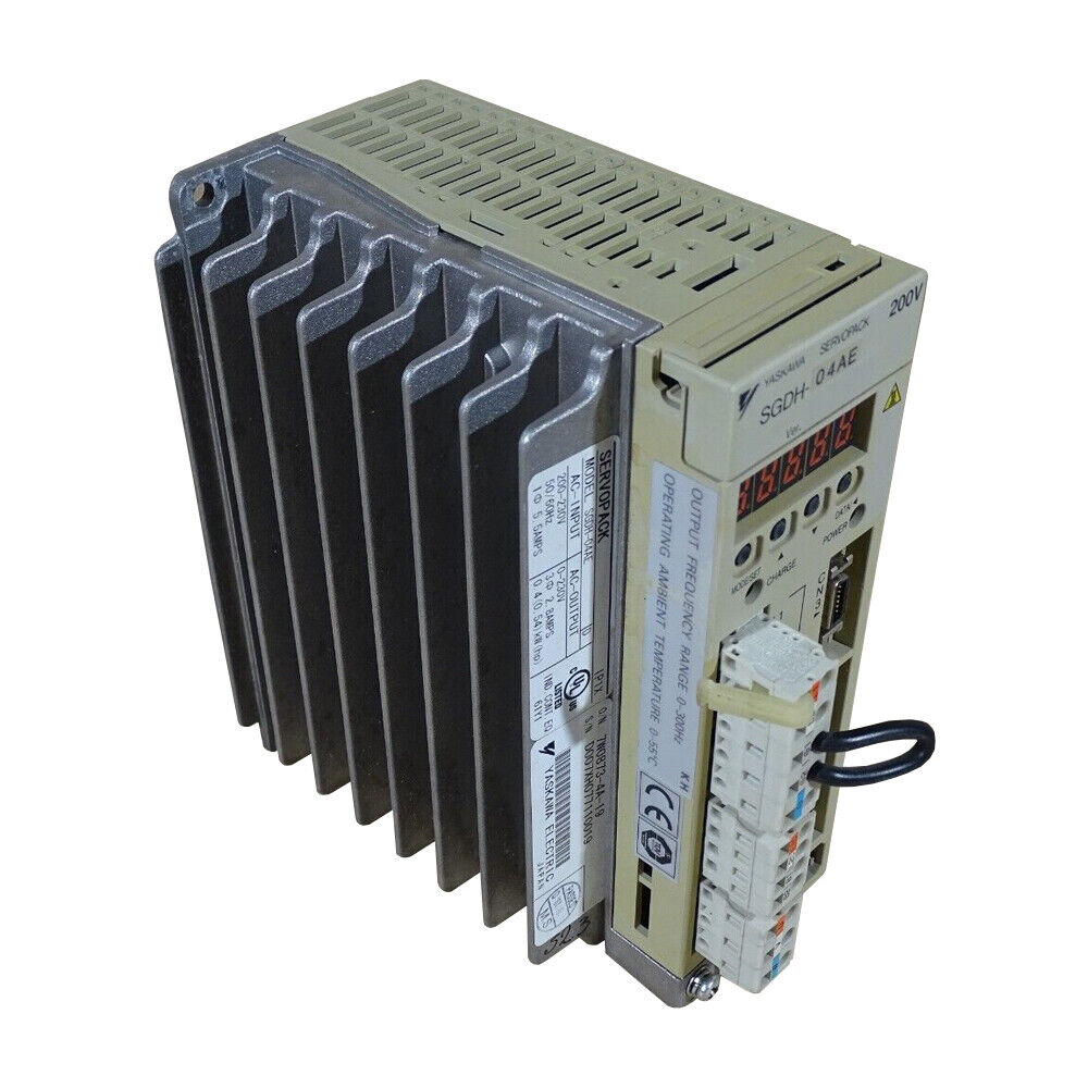 Yaskawa SGDH04AE Servo Drives: High-performance servo drive with 4-20mA control and 1-year warranty - YASKAWA