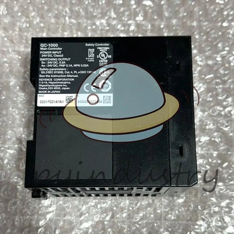 1PC Keyence GC-1000 Industrial Safety Controller with Ethernet & LCD