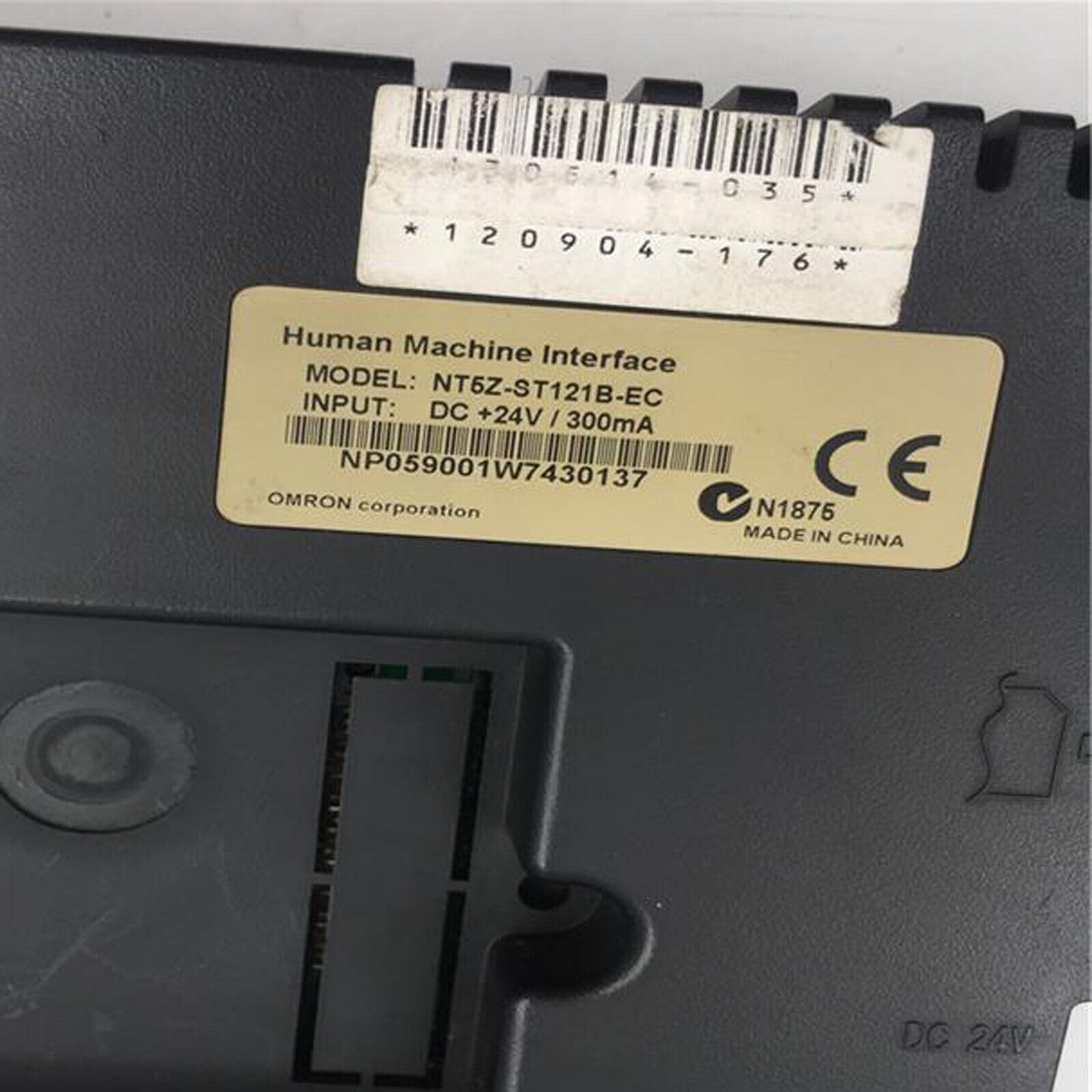Used ONE Omron Touch Screen NT5Z-ST121B-EC: Fully Tested - OMRON