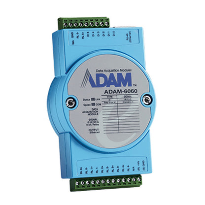 ADVANTECH ADAM6060 Input & Relay DAQ Ethernet Module - ADVANTECH