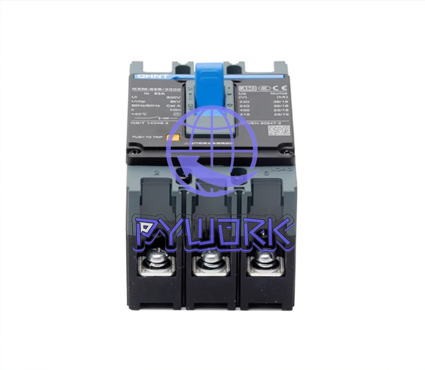 Chint NXM-63S Series NXM-63S/3300/4300B Leakage Circuit Breaker 3P 4P