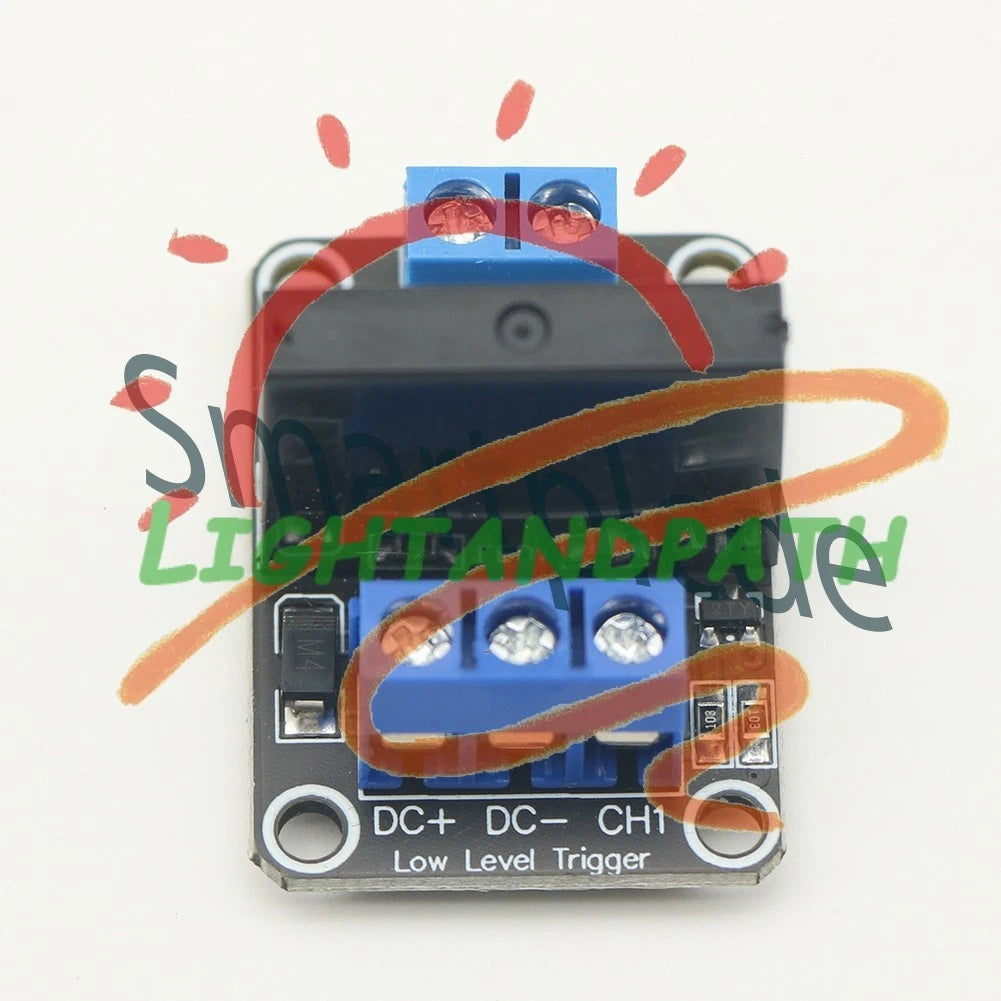 1x 5V 1 Channel OMRON SSR G3MB-202P Solid State Relay Module with Resistive Fuse