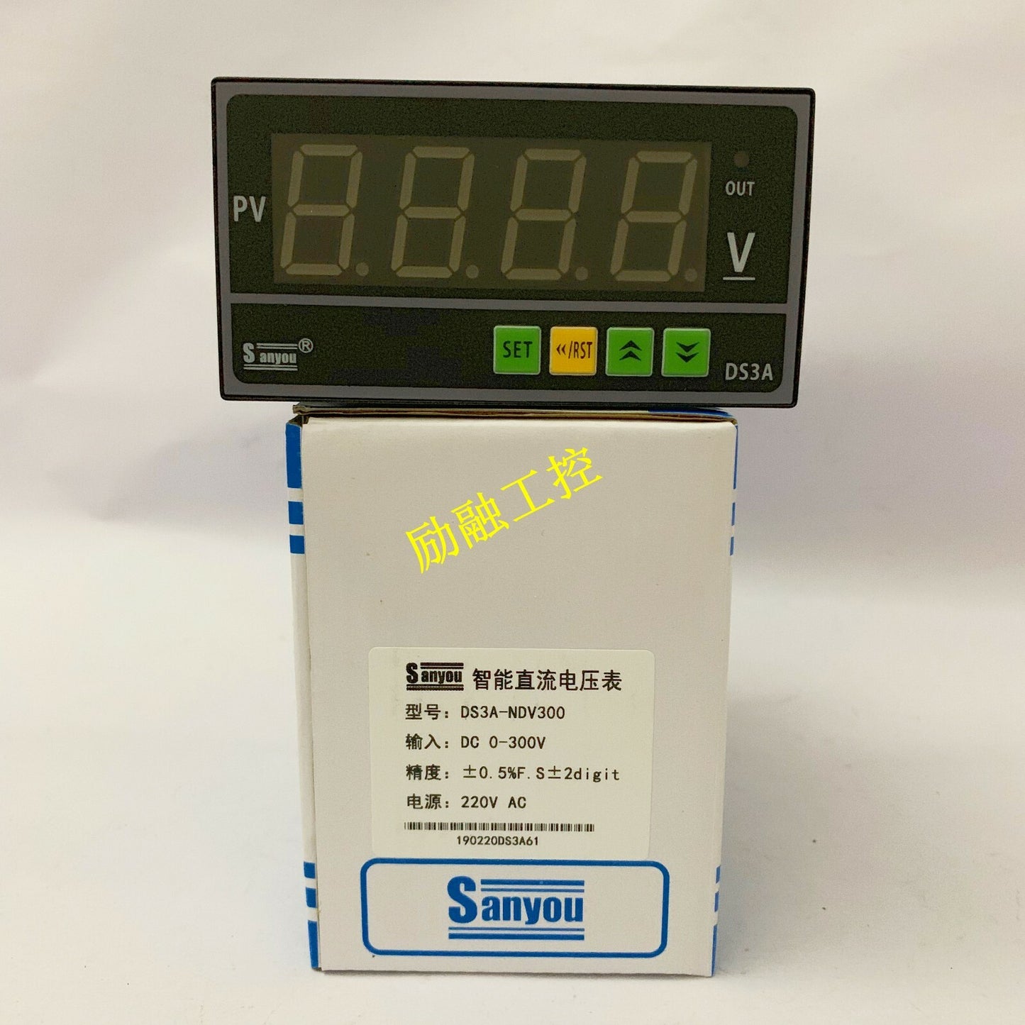 1PCS  sanyou DS3A-NDV300 Intelligent DC Voltmeter