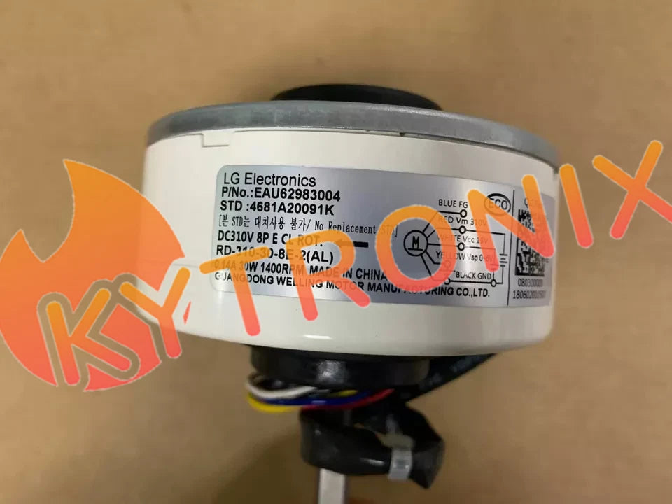 1PC For air conditioner DC motor 4681A20091K RD-310-30-8E-2(AL) EAU62983004